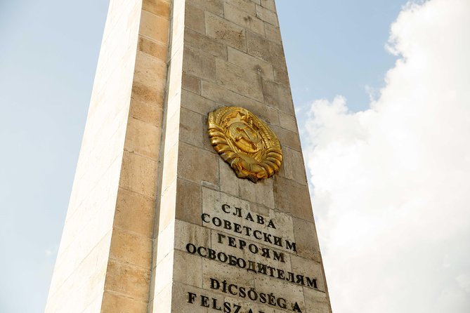 Born Under The Red Star - Communist tour with Coffee in a Retro Bar - Liberty Statue and Szabadság tér: independence vs Soviet liberation, side by side