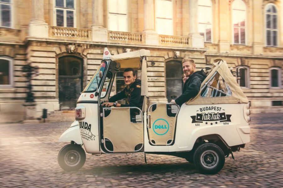 Budapest: 2-Hour Private TukTuk Tour - Riding a PIAGGIO TukTuk Through Budapest’s Tight Streets
