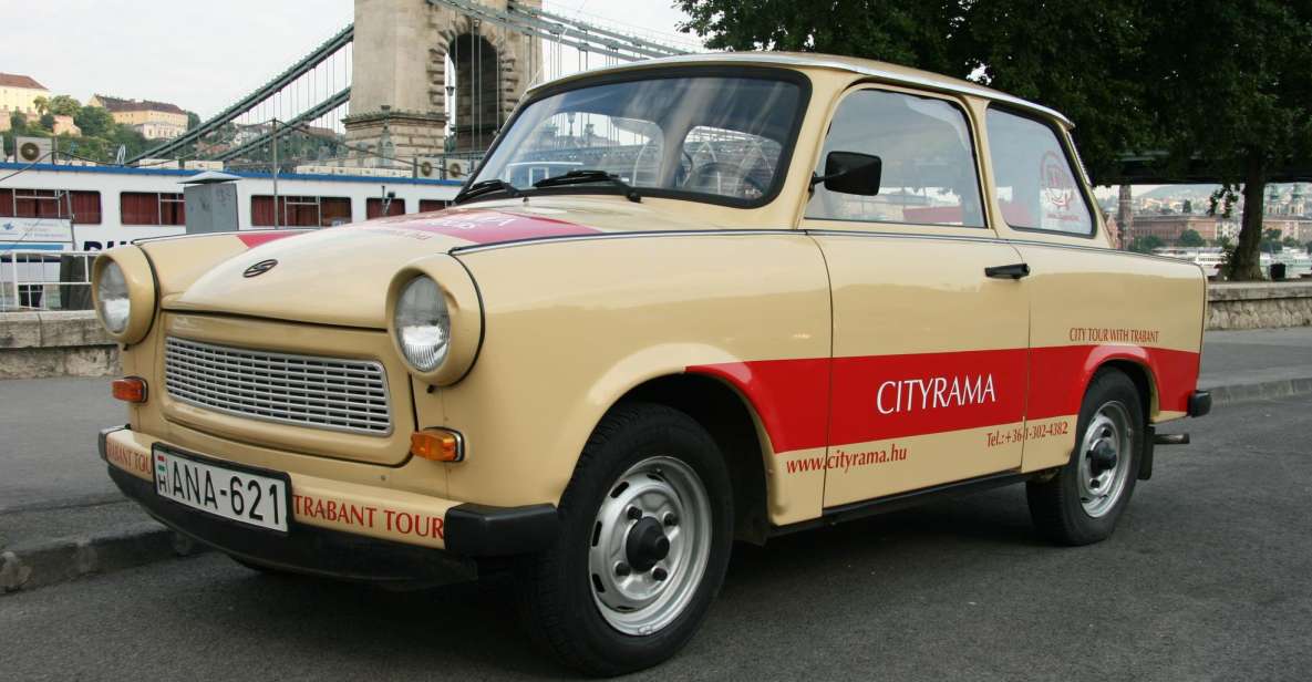 Budapest: 3-Hour Trabant Sightseeing Tour - Communist-era Budapest sights you can picture, even if you’re not a history buff