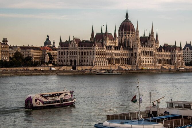 Budapest Audio Guide Cruise with Day, Sunset and Night Options - Liberty Bridge, BME, Petőfi Bridge, and the New National Theatre