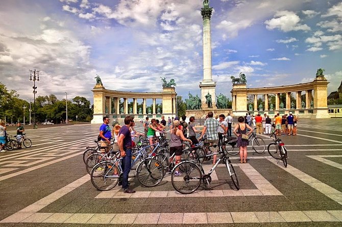 Budapest Bike Tour with Hungarian Goulash - House of Terror and Szabadság tér: WWII and Communist-era context