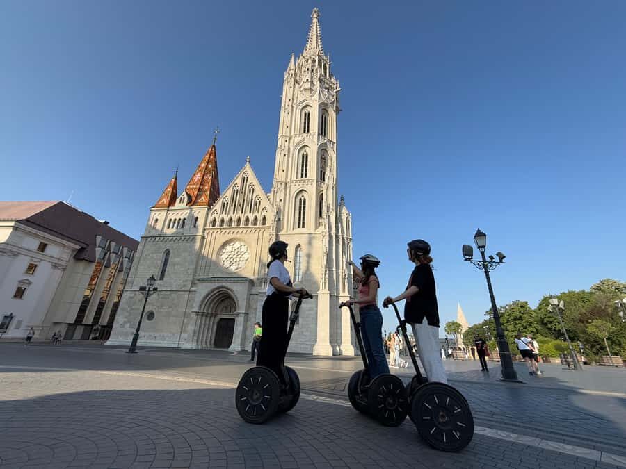 Budapest Buda Castle Private Segway Tour - The short Segway intro and safety routine that actually matters