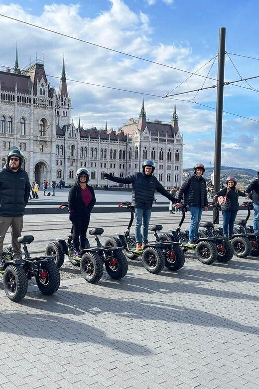 Budapest: Buda Highlights Guided Tour on Electric EZRaider - Riding style: standing, sitting, and tandem with kids under 16