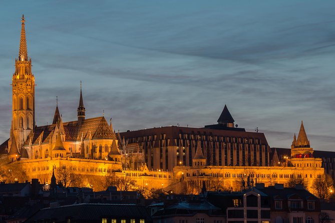 Budapest by night - private driving tour - Citadella at night: the view that helps everything click