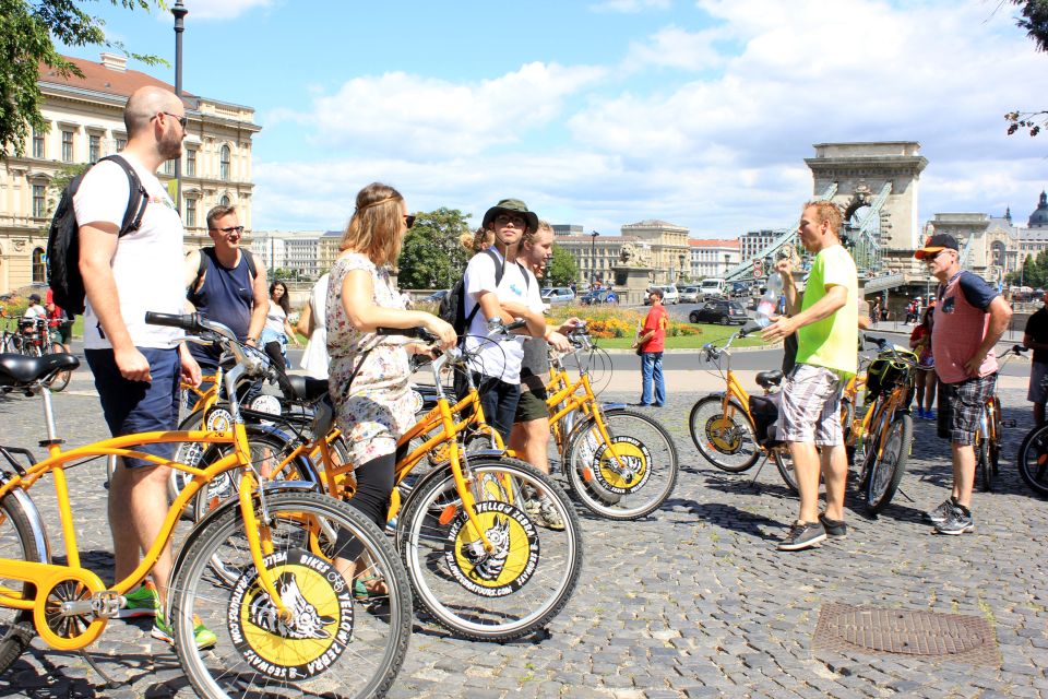 Budapest: Danube River Views Bike Ride - Parliament, Liberty Square, and the Chain Bridge Views