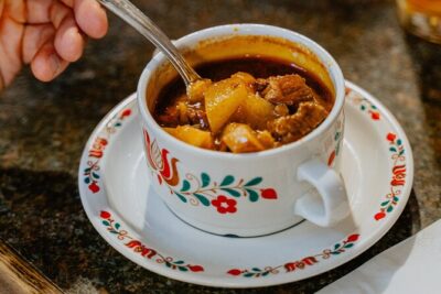 Budapest Food Tour: Market to Tavern with 14+ Tasters & Wines - Central Market Hall Stop: Cold Cuts, Pickled Things, Goulash, and Lángos