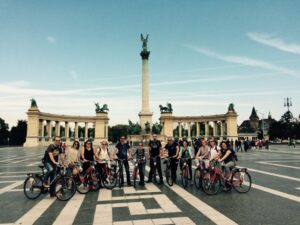 Budapest: Guided Bike Tour Plus - Danube River and the Bridge Run That Sets the Tone