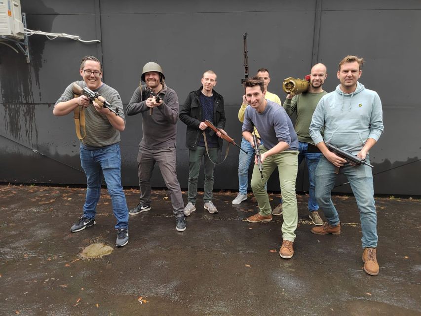Budapest: Hollywood Gun Range Shooting Package - How the range master helps you aim better (not just fire)