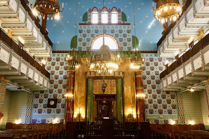 Budapest Jewish Heritage: Synagogues, Shoes, Secrets & Flódni - Kazinczy Street Orthodox Synagogue and the Art Nouveau touch