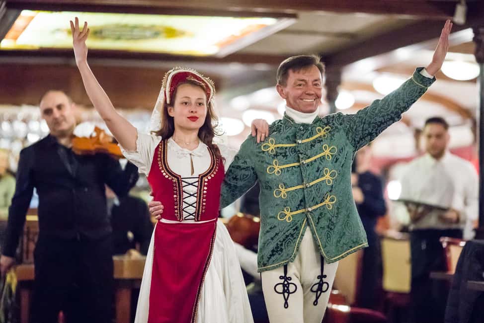 Budapest: New Year's Eve Party Cruise with Food & Live Show - Live Music and Folk Dance: The Rajkó Ensemble Effect