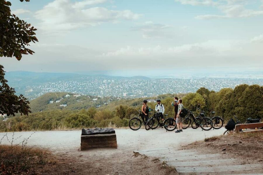 Budapest Peaks: Off-Road eBike Tour - János-hegy to Elizabeth Lookout Tower: the highest-point moment