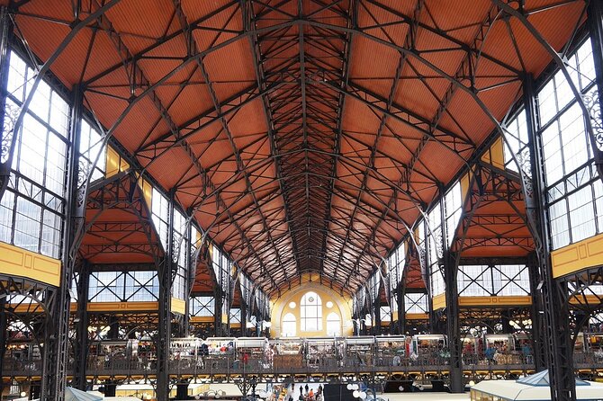 Budapest Private Full Day City Sightseeing Tour Walking or by Car - Central Market Hall: where your day turns into snacks and souvenirs