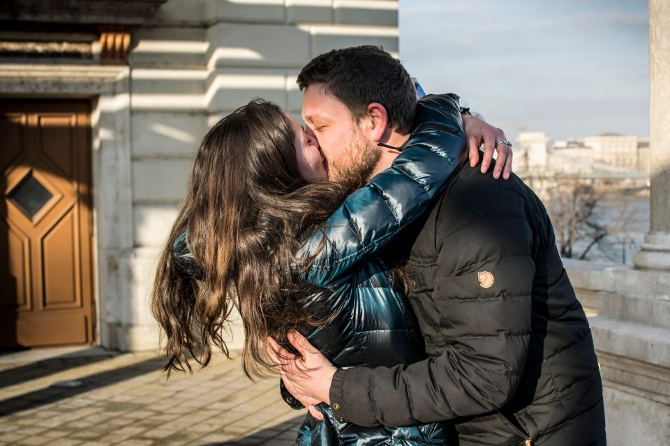 Budapest: Proposal Photos at enchanting Fisherman's Bastion - Price and Value: $326 for Up to Two People