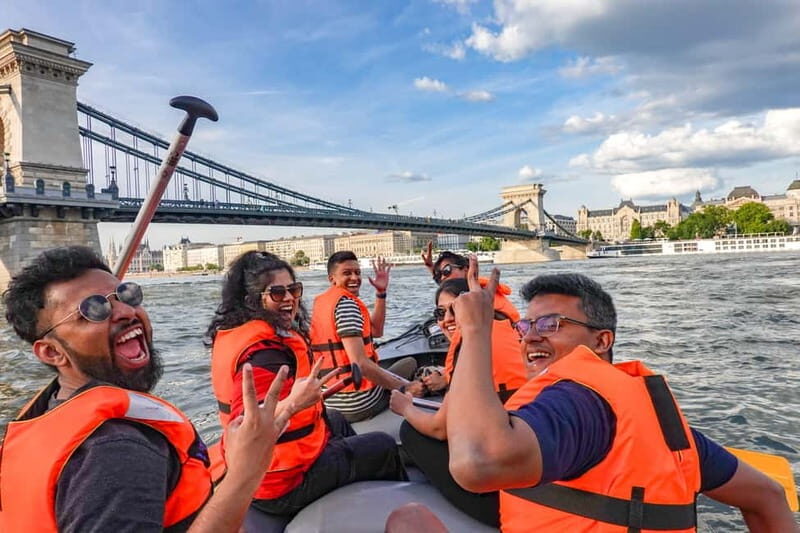 Budapest Rafting - Sunset Cruise - The quick paddling lesson that makes the whole trip easier