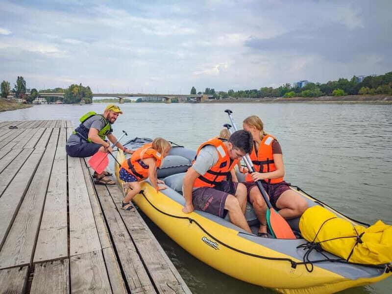 Budapest Rafting - Sunset Cruise - Finish at Dürer Kert and the summer riverbank bar stop