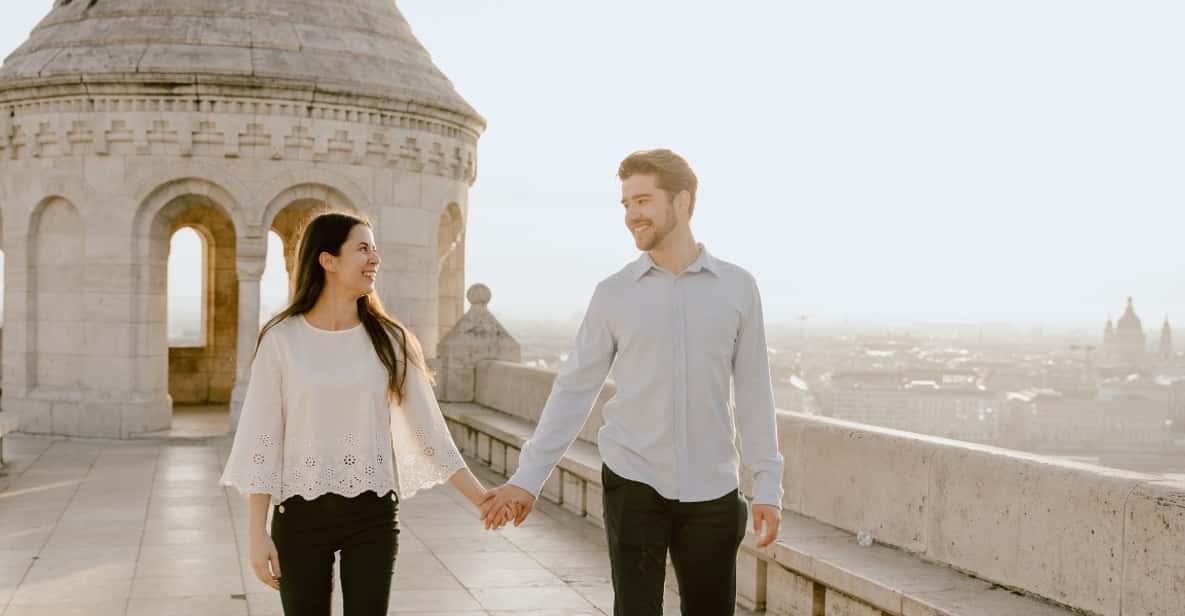 Budapest: romantic photoshoot at Buda's iconic sightseeings - The 45-minute session: what it feels like in real time