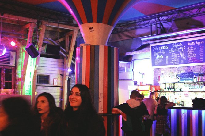 Budapest Ruin Bars Evening Walking Tour with Drinks & Snacks - What your ruin bar night looks like stop to stop