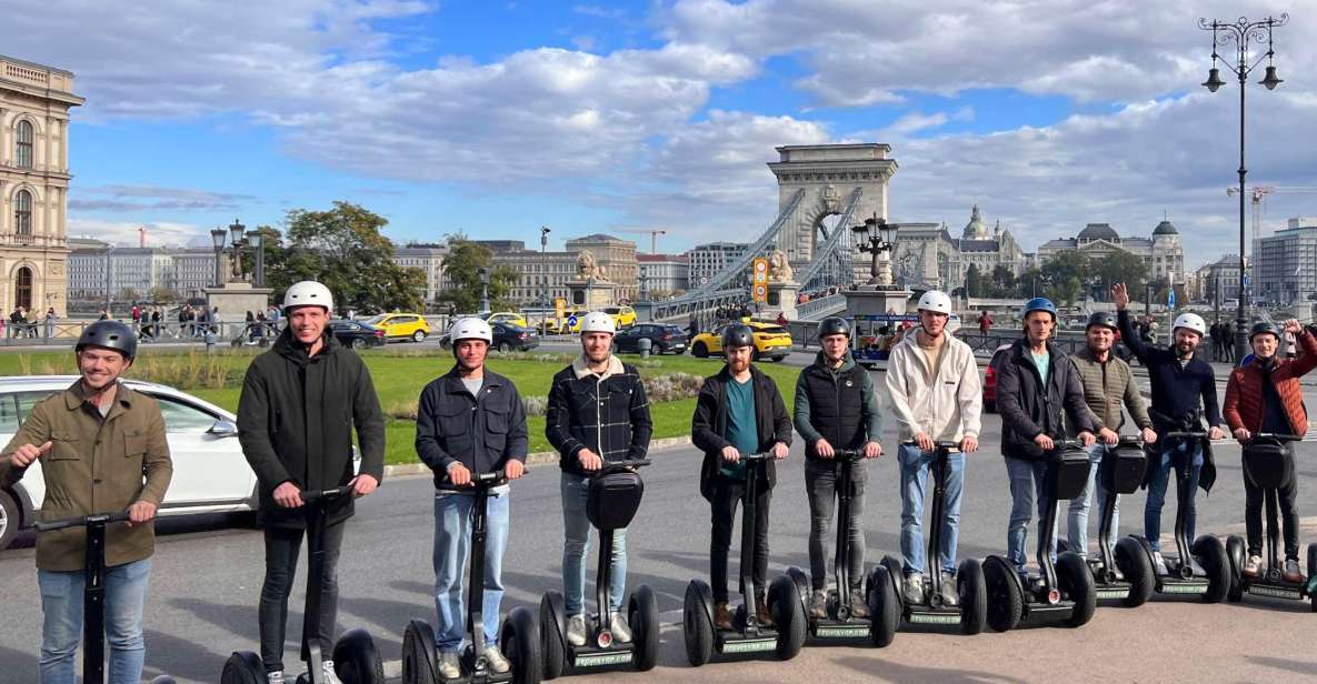 Budapest: Segway Grand City Tour (Buda + Margaret + Pest) 3h - Buda highlights: Elizabeth Bridge, Castle Hill, and the Bastion views