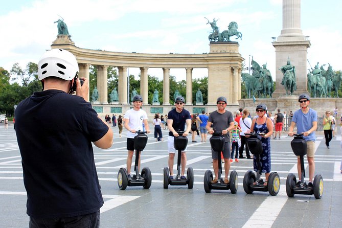 Budapest Segway Tour - Training on the Segway: smooth if you go slow at first