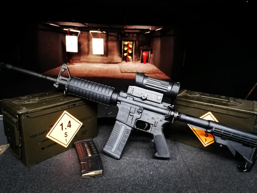 Budapest: UNIQUE EXPERIENCE - Gamer shooting package - Where to Meet: Holló u. 6 in Plain English