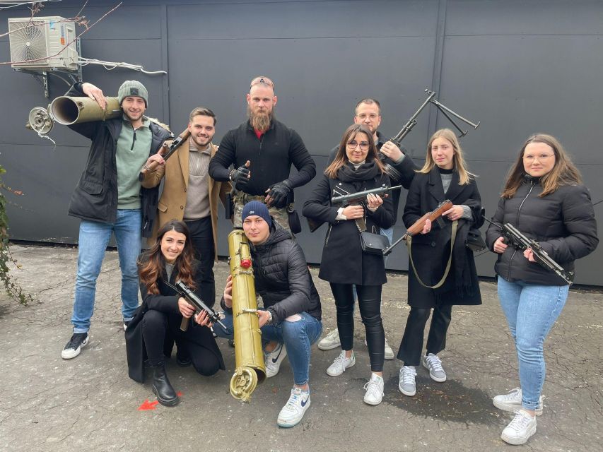 Budapest: UNIQUE EXPERIENCE - Gamer shooting package - The Firearms You’ll Try (and How Many Shots You Get)