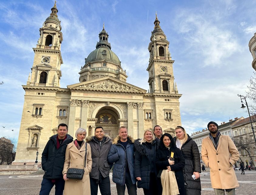 Full Day Budapest City Tour with Lunch, Wine & Dessert - Food stops are the main event: Market Hall, street food, and a 19th-century sweet stop