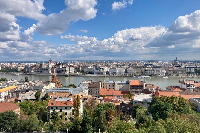 Half day Budapest city tour by car / minivan - Citadella on Gellért Hill and a thermal bath finale at Hotel Gellért