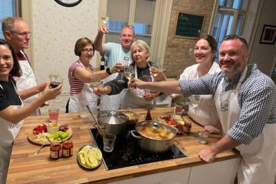 Hungarian Home Cooking Class with Chef Marti - Meet Chef Marti and get oriented in a real Budapest flat