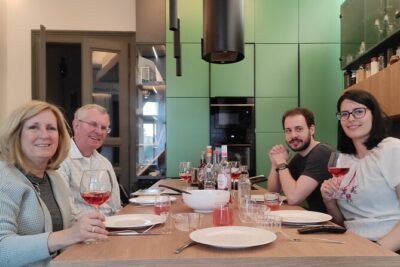 Hungarian lunch/dinner with locals in their home w/ car transfer - Hotel pickup and the car ride that sets the tone