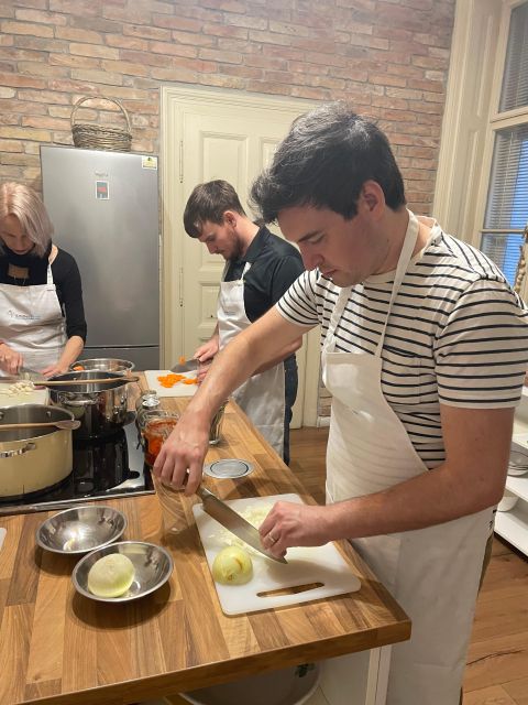 Hungarian Premium Cooking Class with 4-course meal - The 4-hour cooking rhythm: learn, cook, eat
