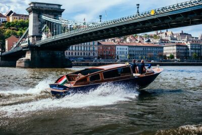Luxurious, private day cruise with a waterlimousine to Szentendre - Stops on the Danube: Parliament, bridges, and a Buda Castle glimpse