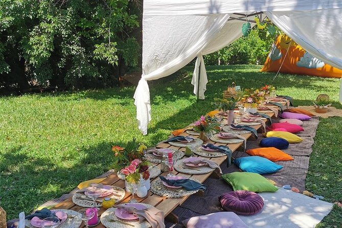 Picnics experience in Hungary - A Decorated Budapest Picnic by Vajdahunyad Castle