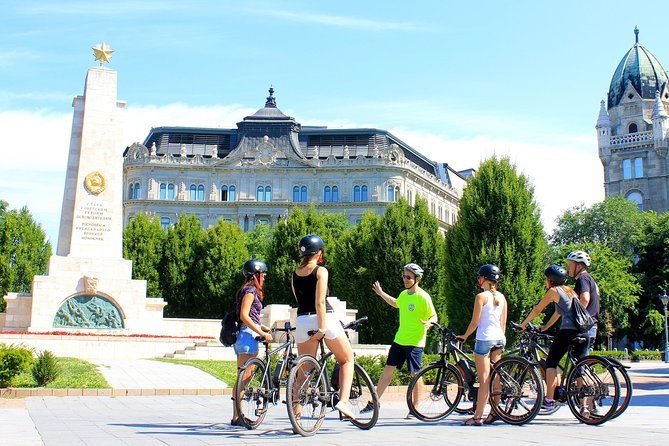 Private Budapest E-Bike Tour - City Park to Parliament: using the bike for hills and big moments