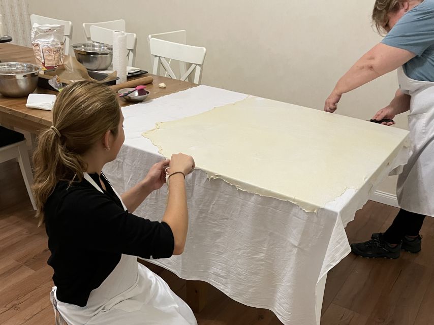 Stretched Strudel Making Class with 2 Different Fillings - Should You Book This Stretched Strudel Class?