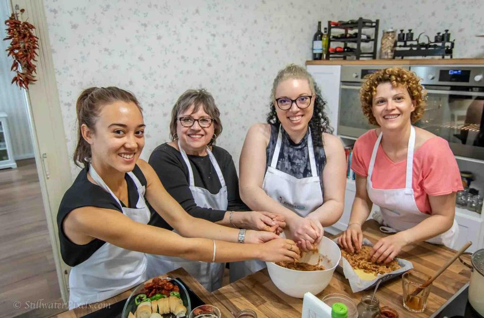 Stretched Strudel Making Class with 2 Different Fillings - Baking Time With Real Hungarian Food and Drinks