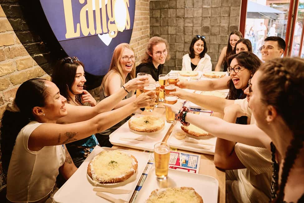 Tipsy Guided Food Tour with Drinks Included in Budapest - Street-food time in District 7: Lángos and soup done right