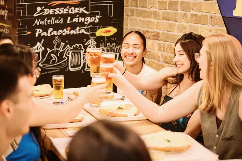Tipsy Guided Food Tour with Drinks Included in Budapest - Four local eateries: the shift from snacks to a proper meal