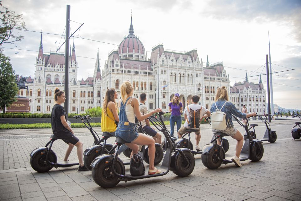 Top sights of Pest downtown on e-scooters incl. Parliament - Pest from the Scooter Lane: Why This Tour Works