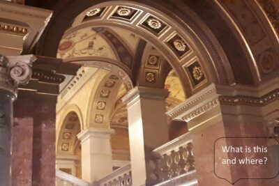 Unique city walk with legends - Starting at St. Stephen’s Basilica: The Worn Statue Detail